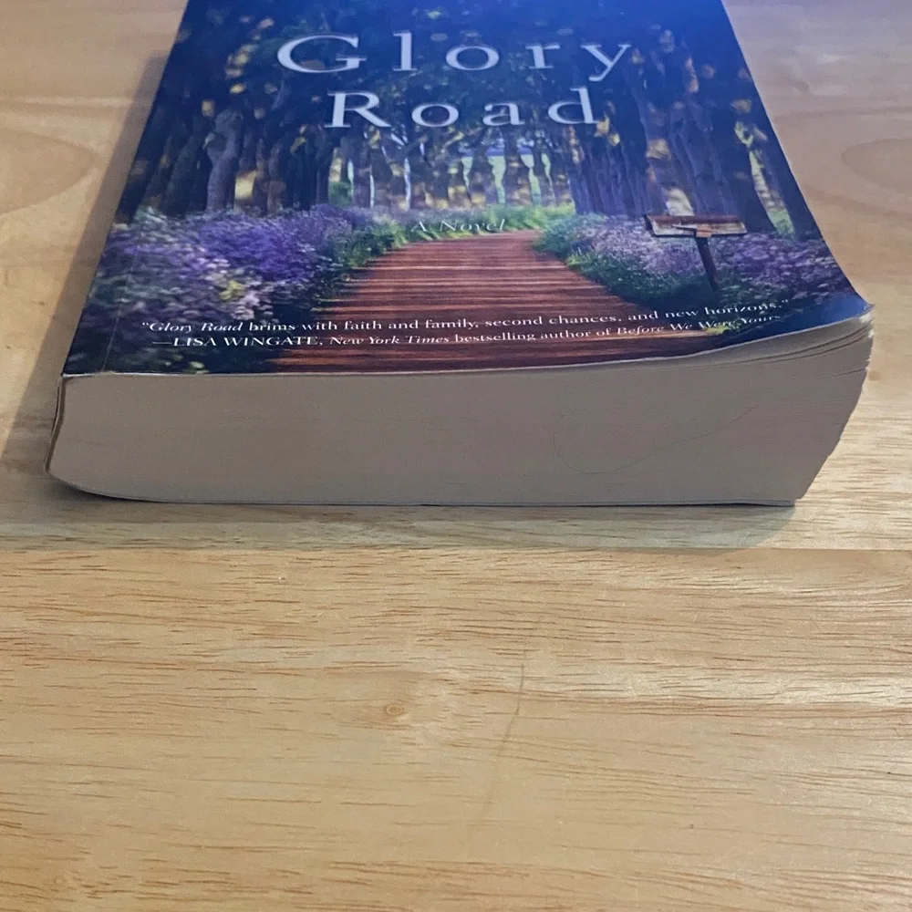 Glory Road by Lauren K. Denton - Illustrated Paperback with Purple Floral Cover